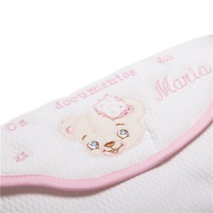 Portadocumentos bebé Personalizado rosa Star